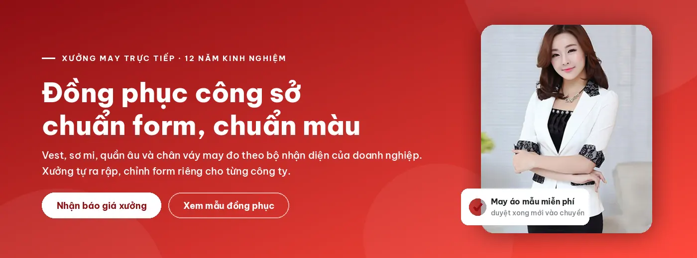 Đồng phục công sở chuẩn form