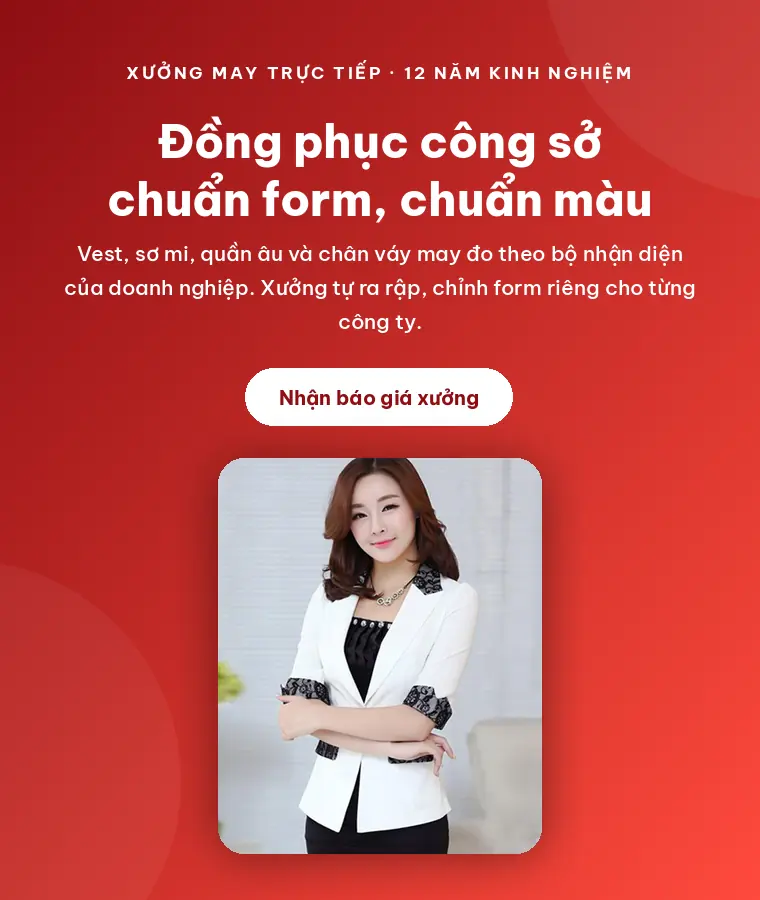 Đồng phục công sở chuẩn form